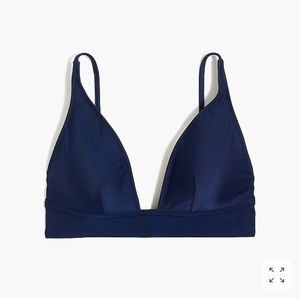 J. Crew French Bikini Top